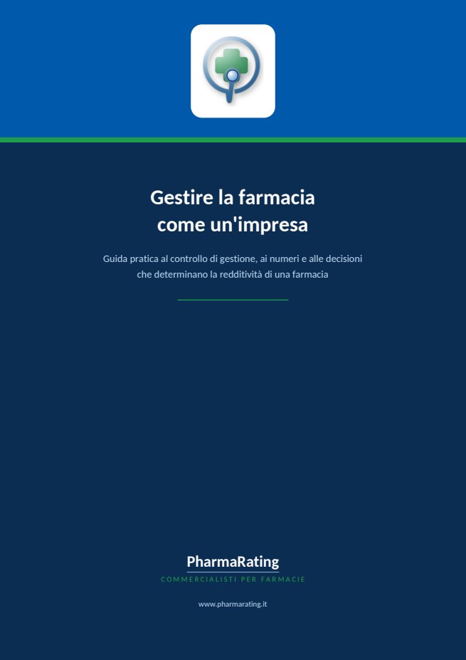Copertina dell'ebook Gestire la farmacia come un'impresa